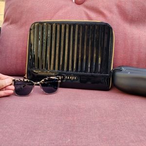 Ted Baker cluch case and Ted Baker glasses